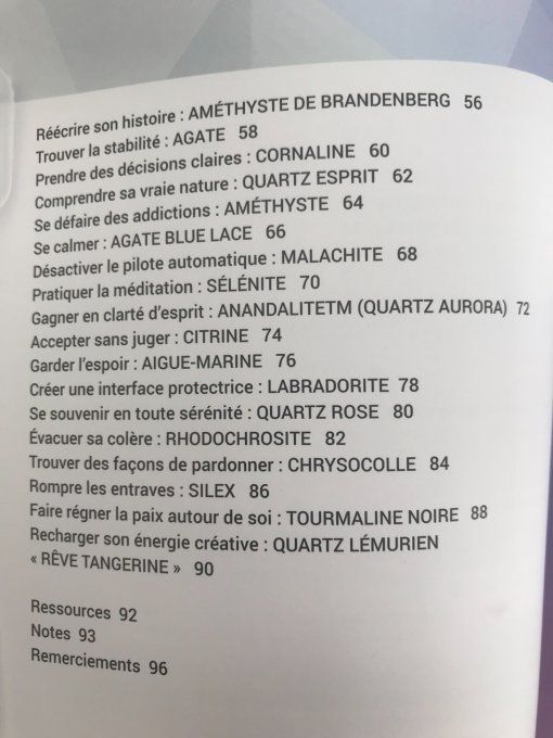 Le guide des cristaux de pleine conscience