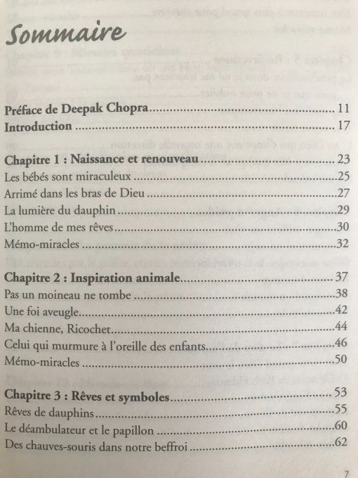 Une brassée de miracles