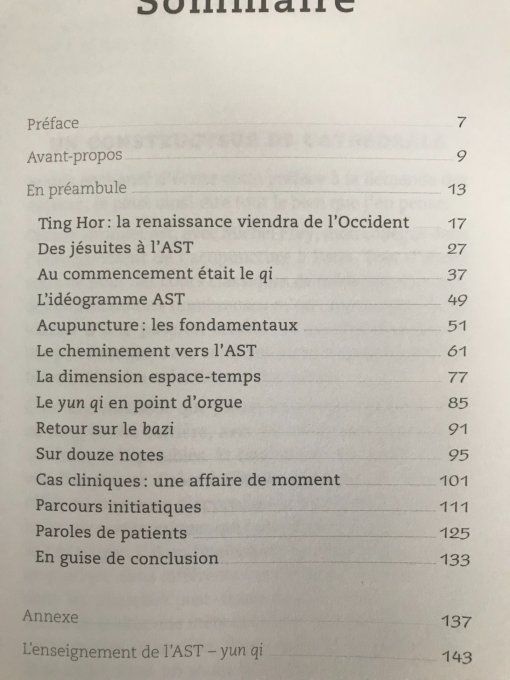 A la découverte de l'acupuncture spatio-temporelle