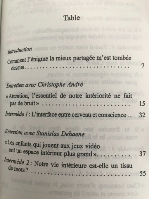 A la recherche de nos vies intérieures