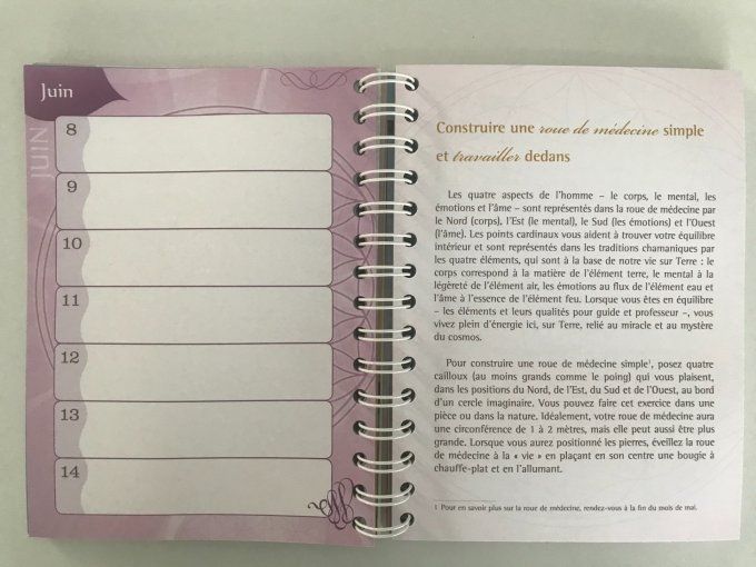 Agenda Chamanique perpétuel