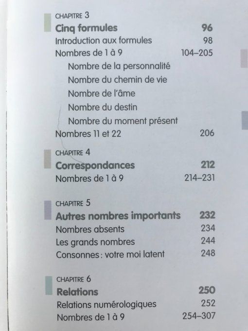 La bible de la numérologie
