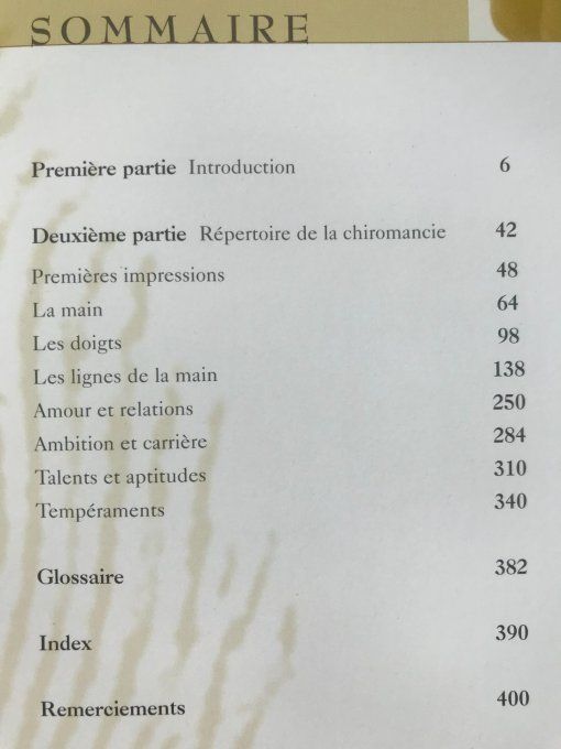 La bible de la Chiromancie
