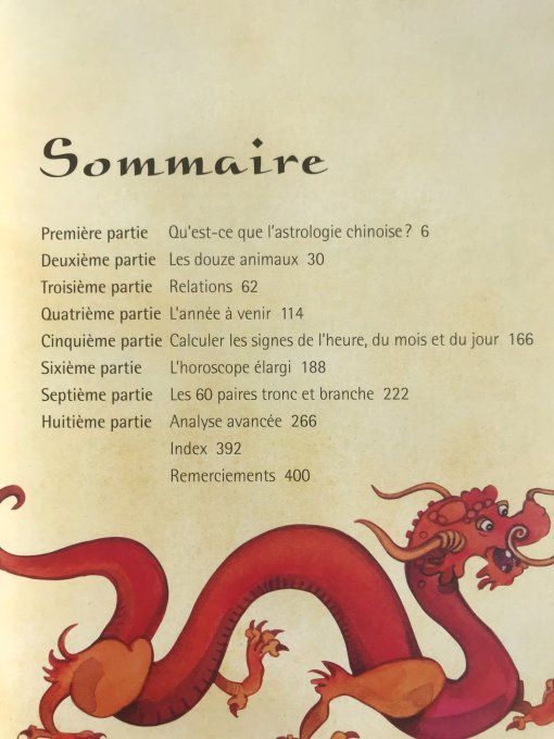 La bible de l'astrologie Chinoise