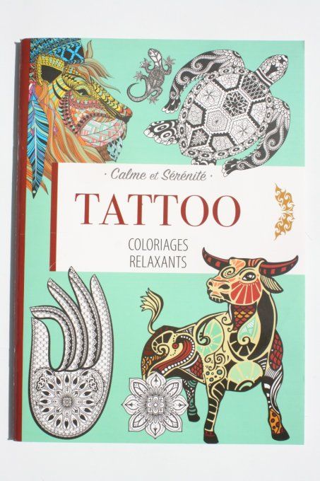Coloriages relaxants Tattoo
