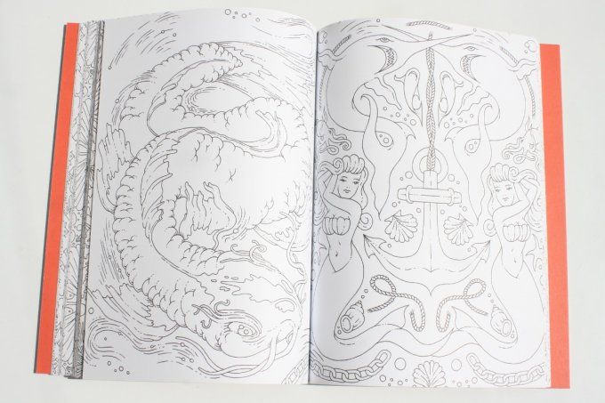 100 coloriages sous l'océan