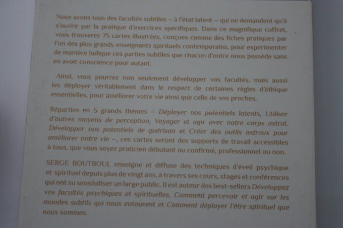 Eveillez vos facultés subtiles