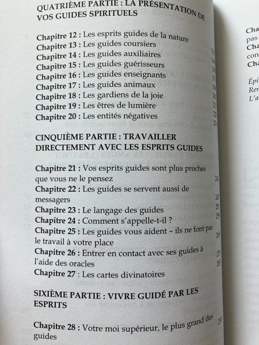 Demandez à vos guides