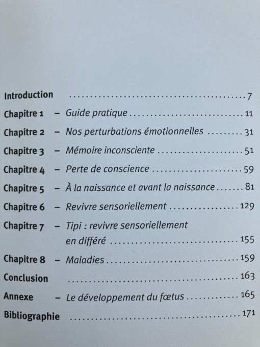 Revivre sensoriellement