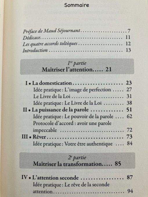 Pratique de la voie toltèque