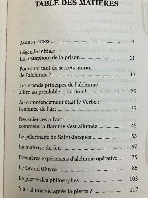 Un alchimiste raconte