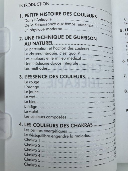 Les secrets de la chromothérapie