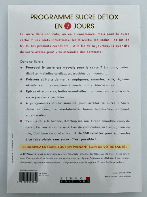 Programme détox sucre en 7 jours