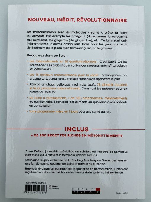 Je me soigne avec les mésonutriments