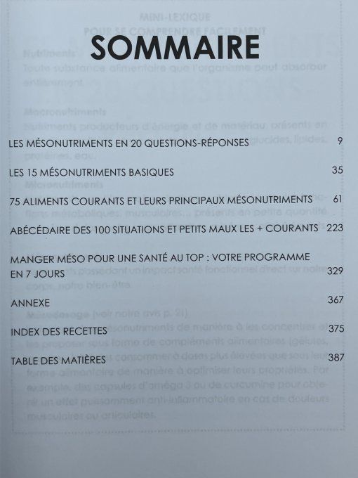 Je me soigne avec les mésonutriments