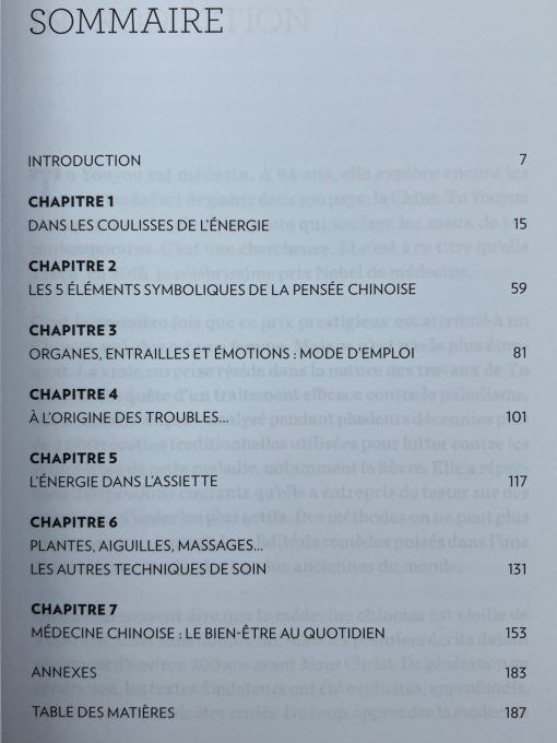 Je me soigne avec la médecine traditionnelle Chinoise