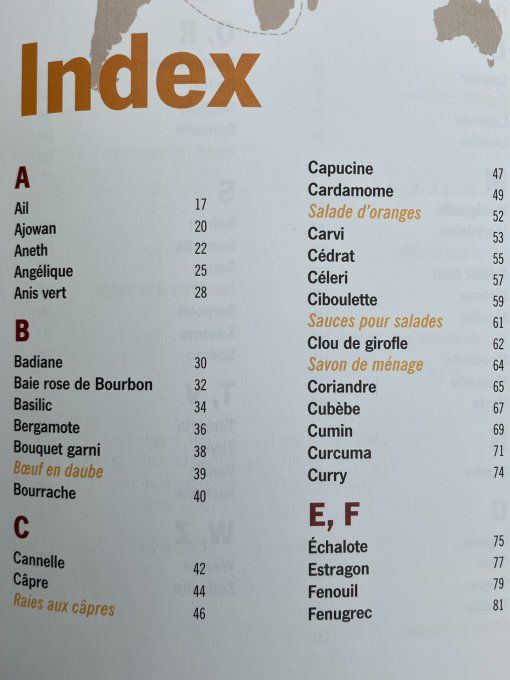 La route des épices naturelles