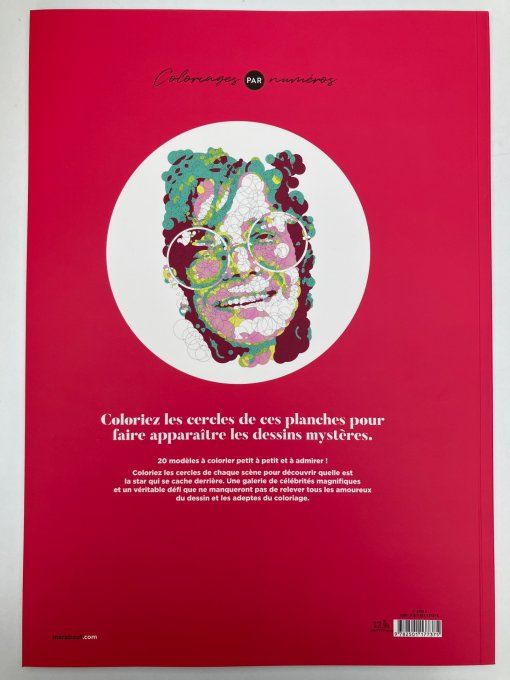 Coloriage par numéros - Portraits de stars