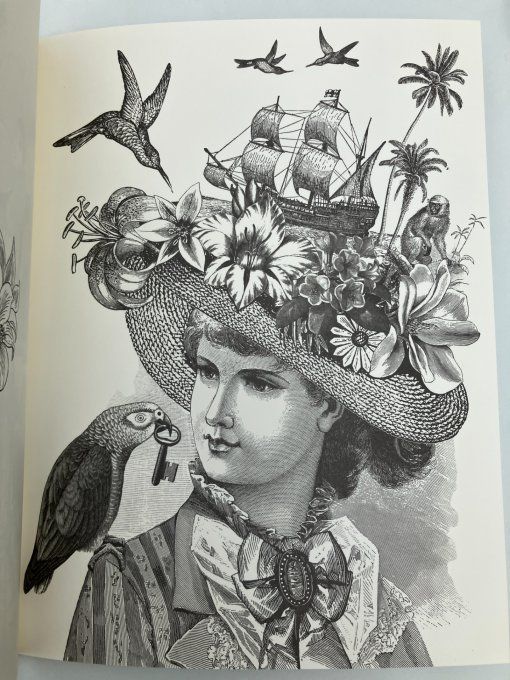 Femmes fleurs et autres rêveries à colorier