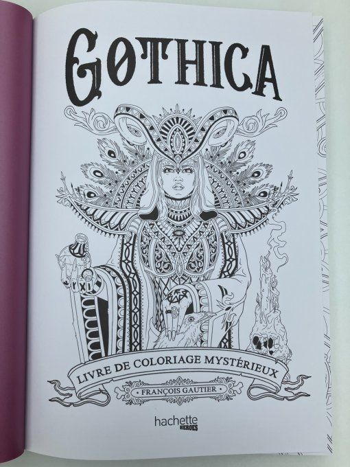 Gothica. Livre de coloriages mystérieux