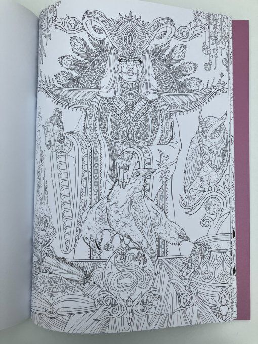 Gothica. Livre de coloriages mystérieux