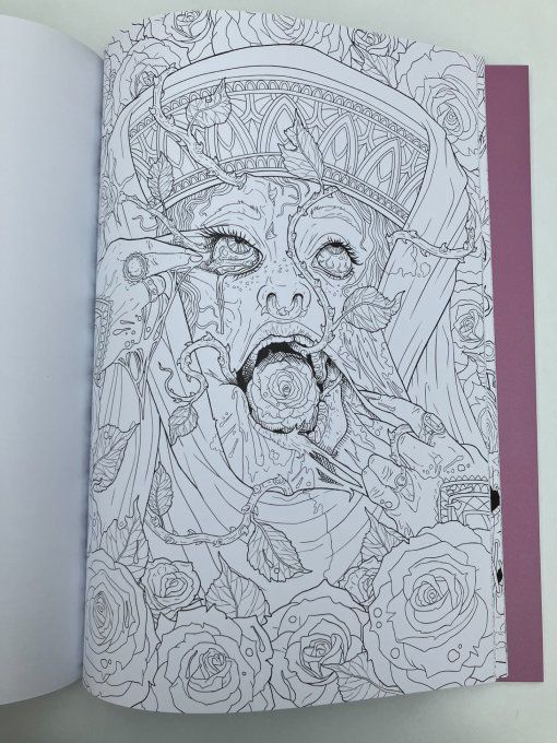 Gothica. Livre de coloriages mystérieux