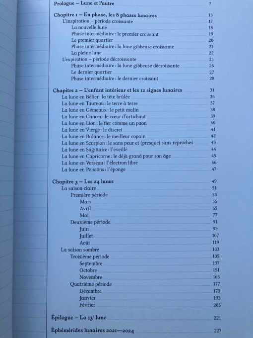 24 lunes pour s'incarner