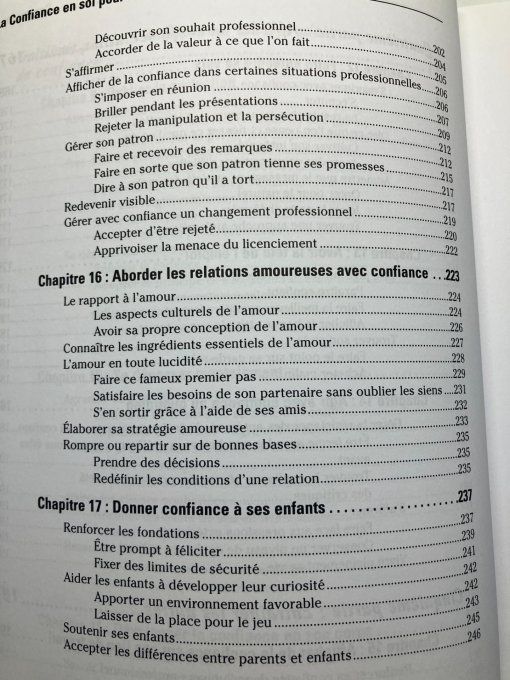 La confiance en Soi pour les nuls