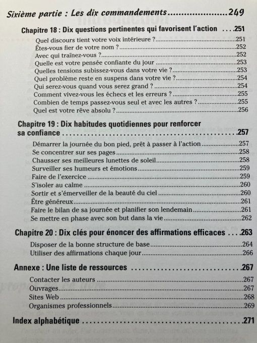 La confiance en Soi pour les nuls