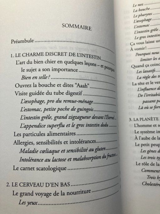 Le charme discret de l'intestin