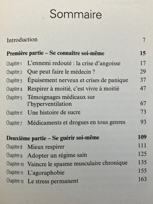 En finir avec les crises d'angoisse