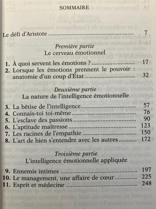 L'intelligence émotionnelle