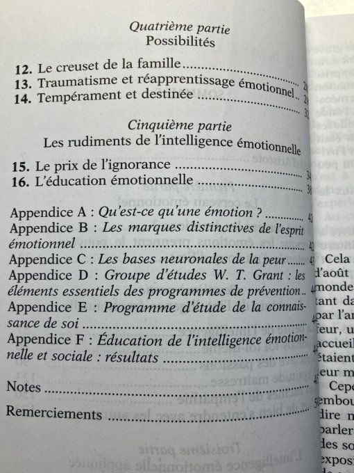 L'intelligence émotionnelle