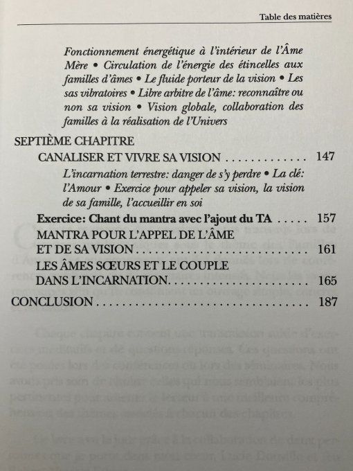 Les familles d'âmes