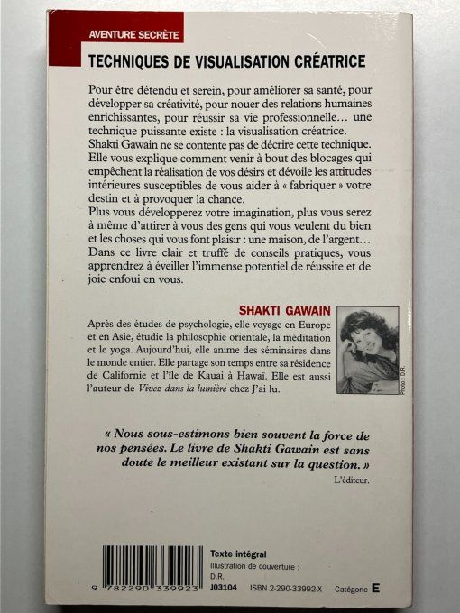 Techniques de visualisation créatrice