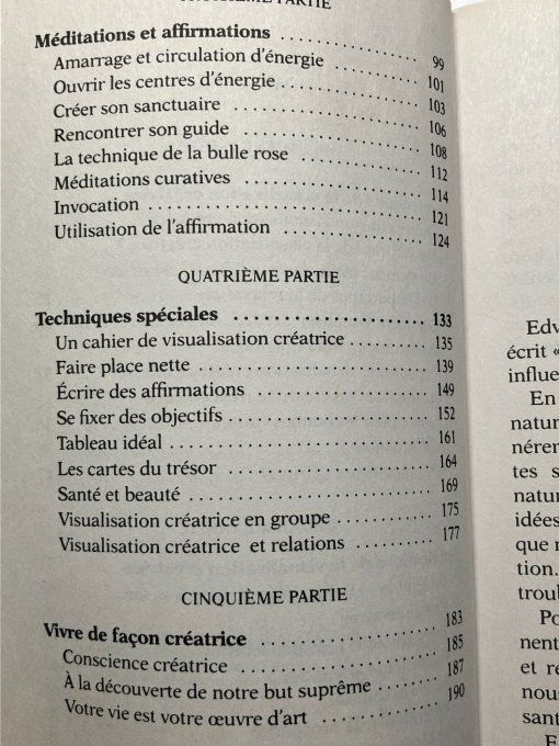 Techniques de visualisation créatrice