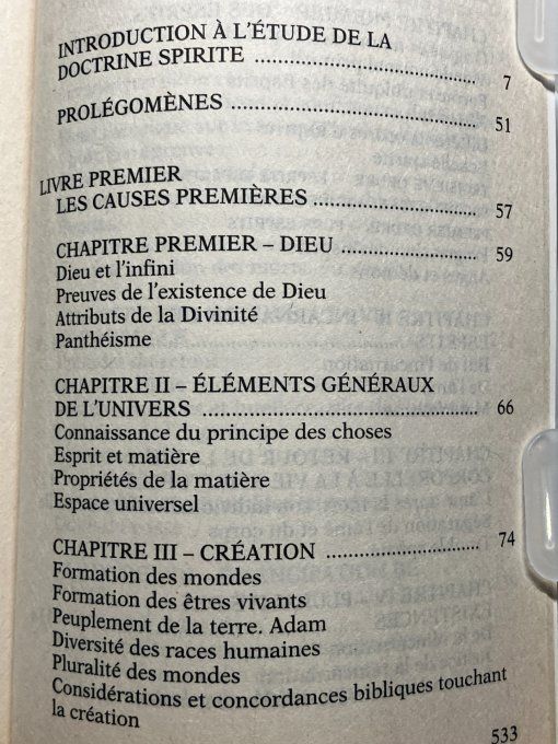 Le livre des Esprits