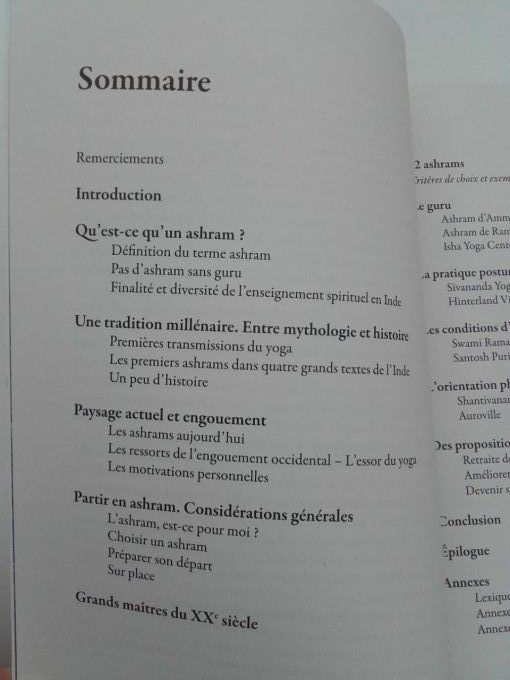 Ashrams. Voyage aux sources du yoga