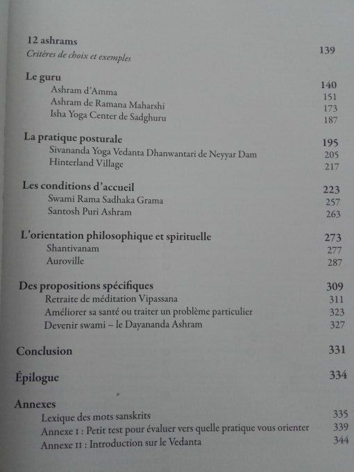 Ashrams. Voyage aux sources du yoga