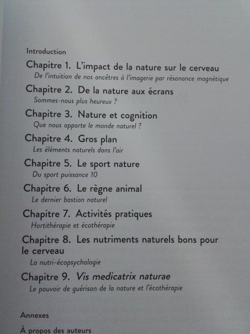 Comment la Nature soigne votre cerveau