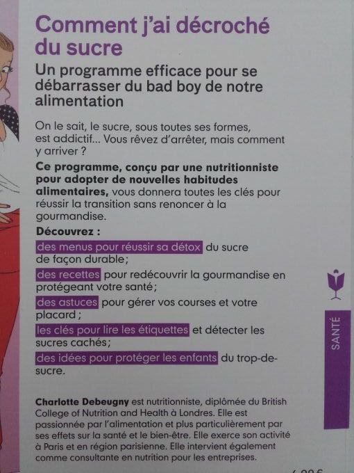 Comment j'ai décroché du sucre