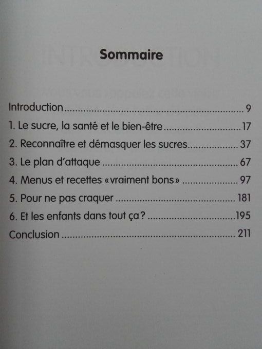 Comment j'ai décroché du sucre