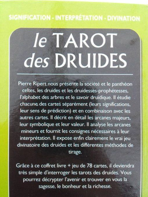 Le tarot des Druides