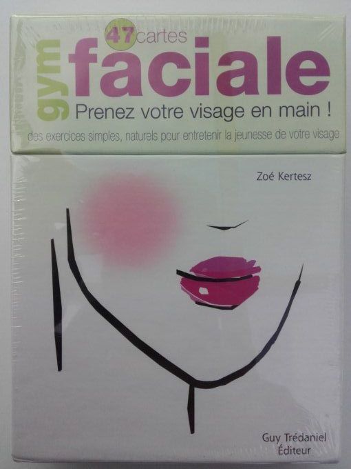 Coffret 47 cartes gym faciale