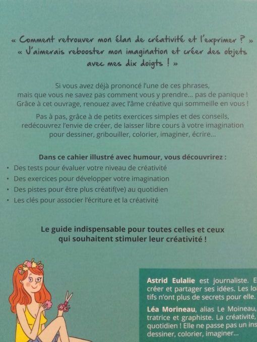 Le cahier, je développe ma créativité pour les nuls