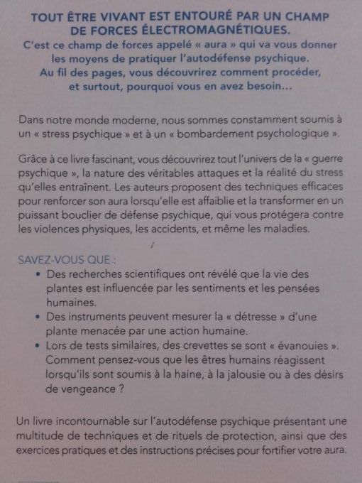 L'autodéfense psychique