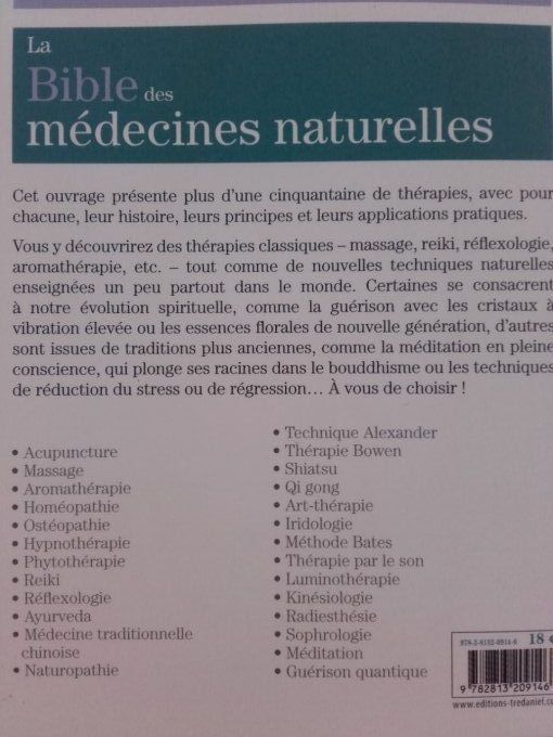 La bible des médecines naturelles