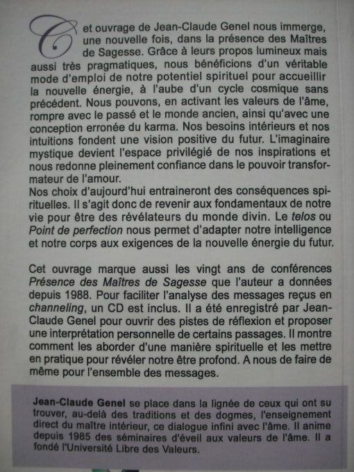 Accueillir la nouvelle énergie