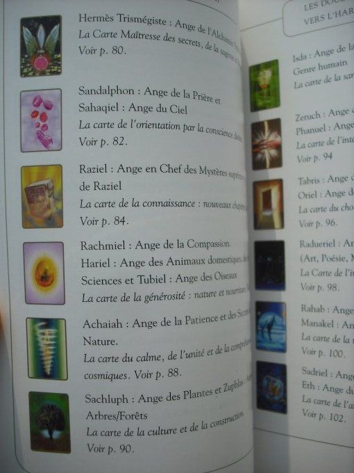 Les cartes des Anges