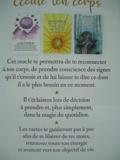 L'oracle des messages de ton corps